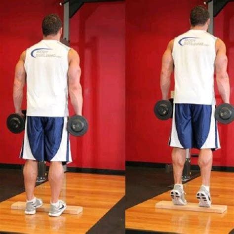 Dumbbell Calf Raises By Daniel Arixi Exercise How To Skimble