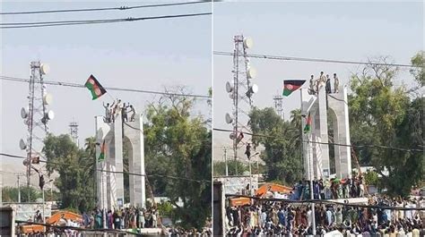 On its Independence day, Afghans protest on streets with national flag ...