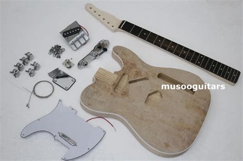 Kit De Construcci N De Guitarra El Ctrica Project Diy Con Todos Los