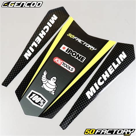 Decoration Kit Masai Ultimate Et Hanway Furious Gencod Evo Yellow