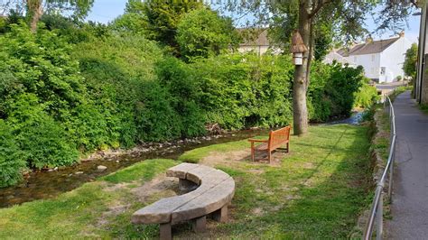 River Lym Path Love Lyme Regis