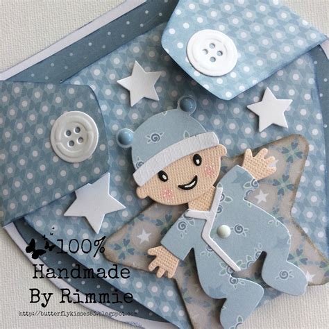 100 Handmade By Rimmie T Card Baby Boy