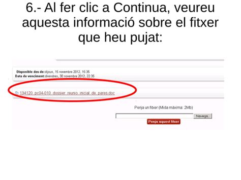 Tutorial Sobre Pujada De Fitxers Al Moodle Ppt