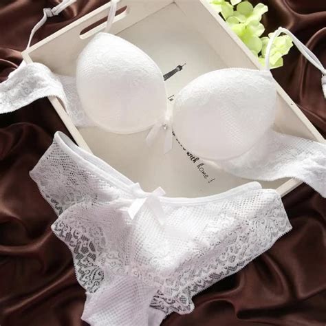 Fashion Lace Thin Deep V Neck Push Up Underwear Fancy Ladies Sexy Net Bra Sets Sexy Bra Panty