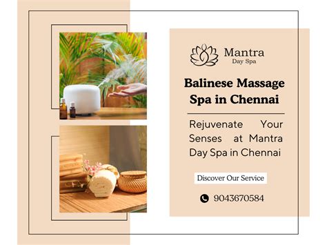 Discover The Ultimate Balinese Massage Experience At Mantra Day Spa The Best Spa In Chennai