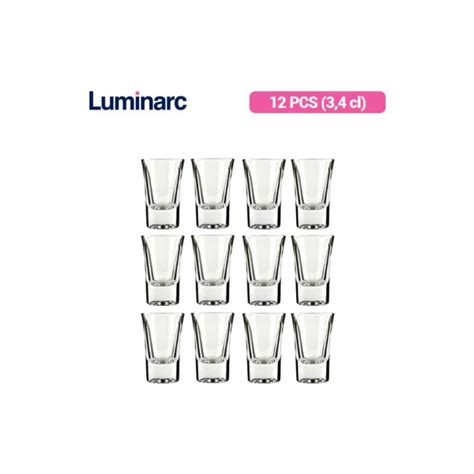 Jual Luminarc Gelas Sloki Hot Shot 3 4 12 Pcs Di Seller Luminarc