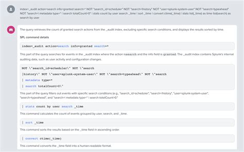 Using The Splunk Ai Assistant Splunk Documentation