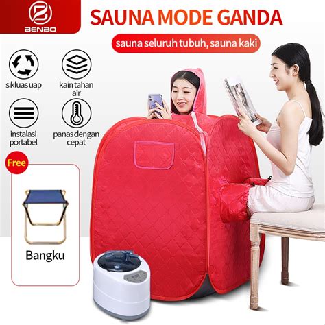 Jual Benbo Kotak Sauna Portable Steam Sauna Alat Pelangsing Tubuh