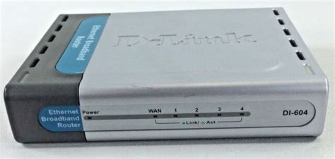 D Link Di Ethernet Broadband Router Ebay