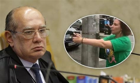 Gilmar Mendes vota para manter Zambelli como ré por perseguição armada