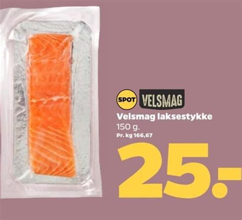 Velsmag Laksestykke G Tilbud Hos Netto