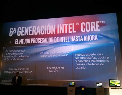 Intel presenta la 6ª Generación de procesadores Intel Core en España