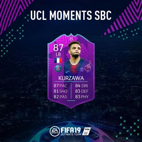 Fifa Sbc Kurzawa Ucl Moments Requisiti Premi E Soluzioni