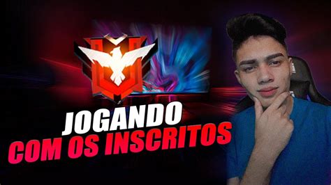 Free Fire Ao Vivo Gerando C Digo De Equipejogando Inscritosrumo