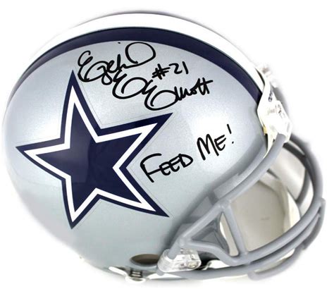 Ezekiel Elliott Signed Dallas Cowboys Full Size Authentic On Field