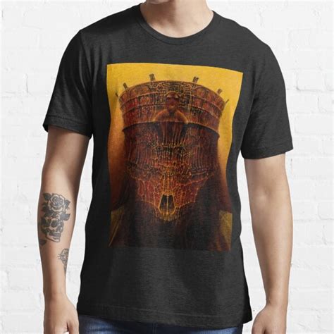 Untitled The King By Zdzislaw Beksinski T Shirt For Sale By