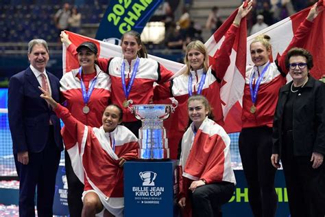 Canada Se Impone A Italia En La Final De La Billie Jean King Cup