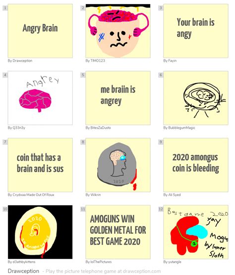 Angry Brain Drawception