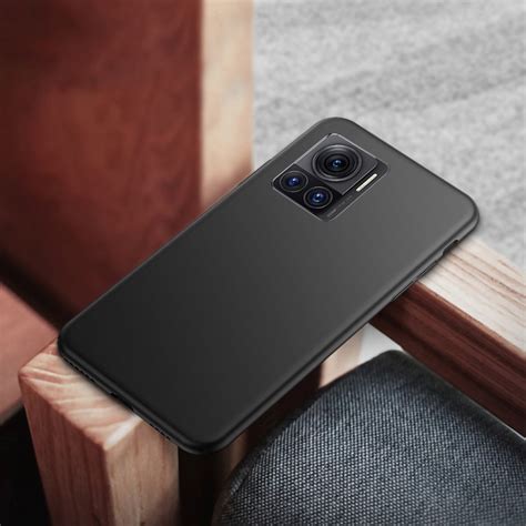 Estojo Para Motorola Moto Edge X30 Pro 30 Ultra Fino De Silicone Liso