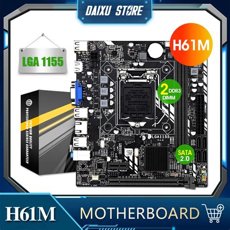 Daixu Placa Base Lga H Para Intel Core I I I Ddr Gb