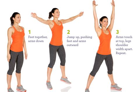 Home Workout Guide How To Do Jumping Jack Exercises Off