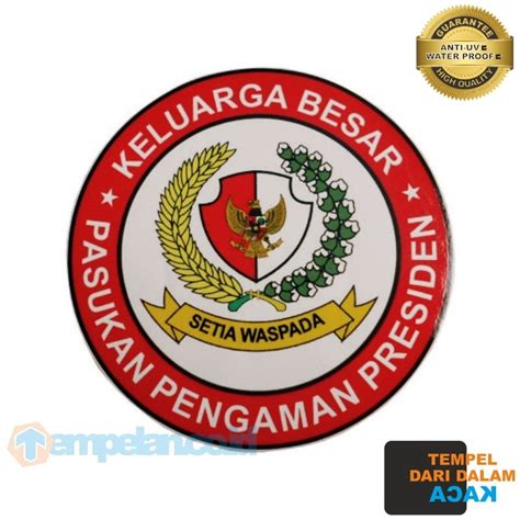 Jual Stiker Paspampres Tempel Dalam Kaca Shopee Indonesia