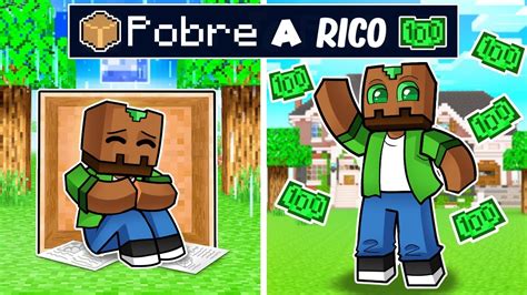 Trolero Pasa De Pobre A Rico En MINECRAFT YouTube