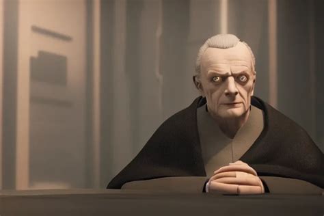 A Cinematic Still Of Ian Mcdiarmid As Palpatine Stable Diffusion