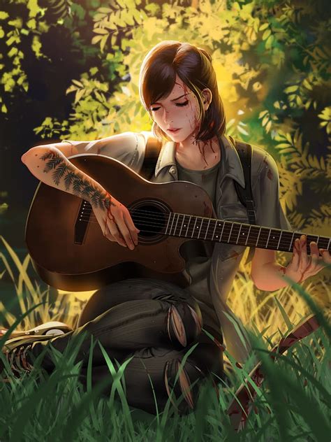 Girls With Guitar Wallpaper