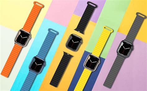 Tasikar Compatible With Apple Watch Strap Mm Mm Mm Mm Mm Thin