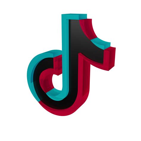 Free Tik Tok Symbol D Rendern Png With Transparent Background