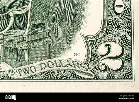 Two Dollar Bill Front And Back