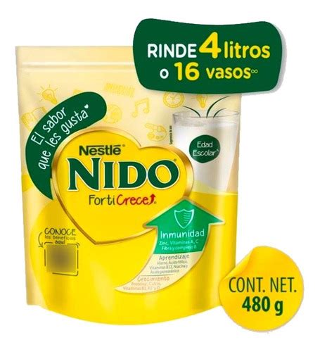 Leche De Formula En Polvo Nestle Nido Forticrece Lata 204kg A Partir