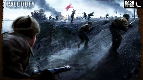 Call Of Duty Finest Hour Remastered Longplay 4k60fps 🔴 Youtube