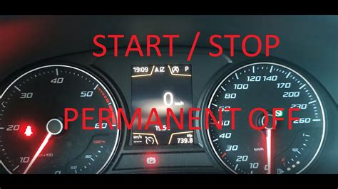 Seat Leon 2017 Start Stop Permanent Off YouTube