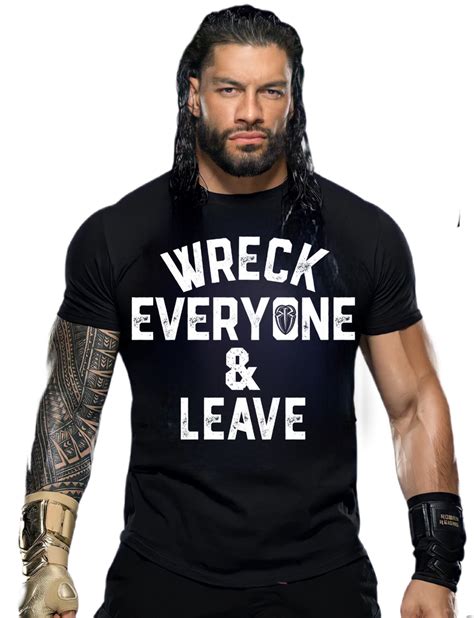 Roman Reigns Wreck Everyone And Leave Custom PNG 3 by SuperAjStylesNick ...