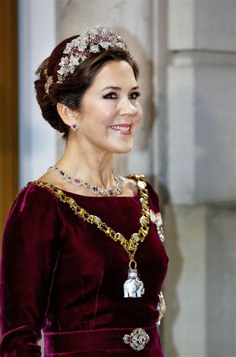 The Crown Prince And Crown Princess Of Denmark Attend New Years