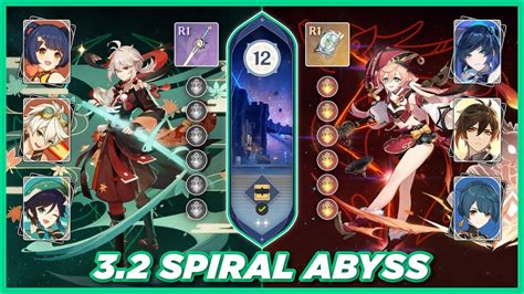 Genshin Impact 3 2 Spiral Abyss Floor 12 Kazuha Venti Duo Pyro