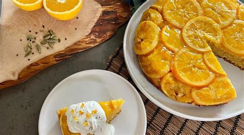 Upside Down Orange Polenta Cake Magimix Recipe Official Magimix