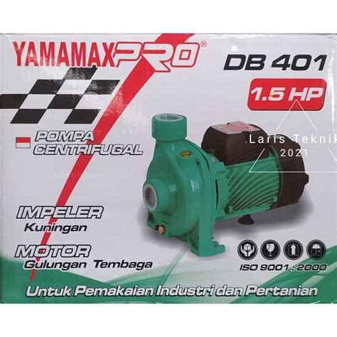 Jual Yamamax Pro DB 401 1 5Hp Pompa Air Sentrifugal Irigasi Output 1