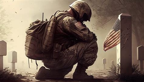 Fallen Soldier Memorial Wallpaper