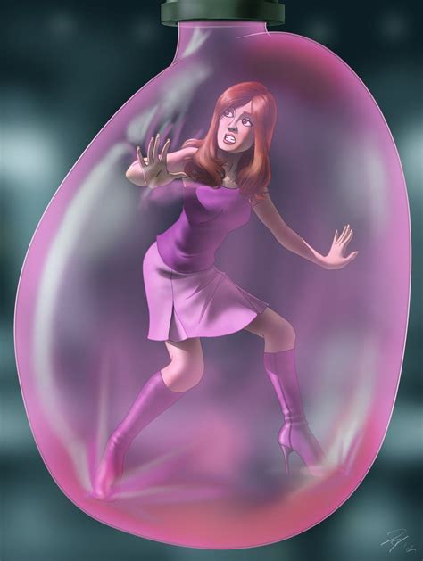 Girl Trapped In A Bubble