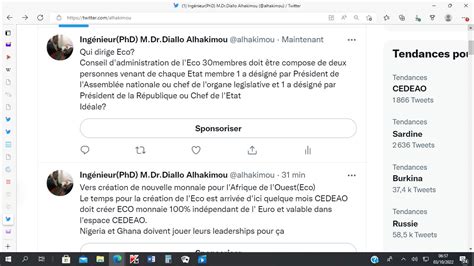 Ingénieur PhD M Dr Diallo Alhakimou on Twitter Pilier de Prospérité