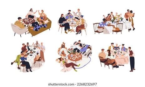 Friends Gathering Dinner Stock Photos - 714 Images | Shutterstock