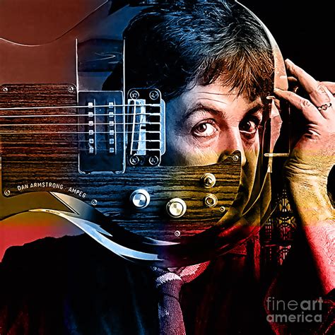 Paul Mccartney Mixed Media By Marvin Blaine Fine Art America