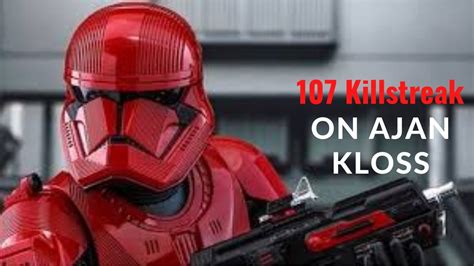 Star Wars Battlefront Sith Trooper Killstreak Ajan Kloss Youtube