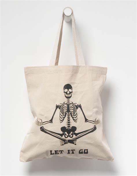 Let It Go Tote Bag Natural Black Tillys Women Accessories Bags