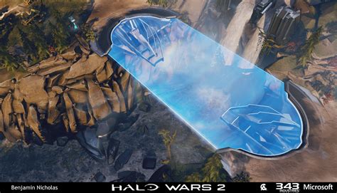 Halo Wars 2 Capture Point And Light Bridge Concepts Ben Nicholas