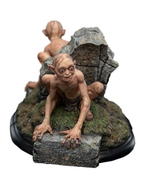 Lord Of The Rings Gollum And Smeagol In Ithilien Mini Polystone Statue