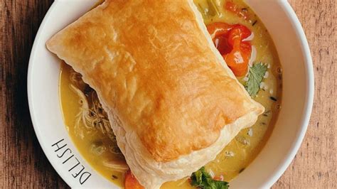 This Curry Chicken Pot Pie Is The Perfect Dish To Bundle Up And Eat At